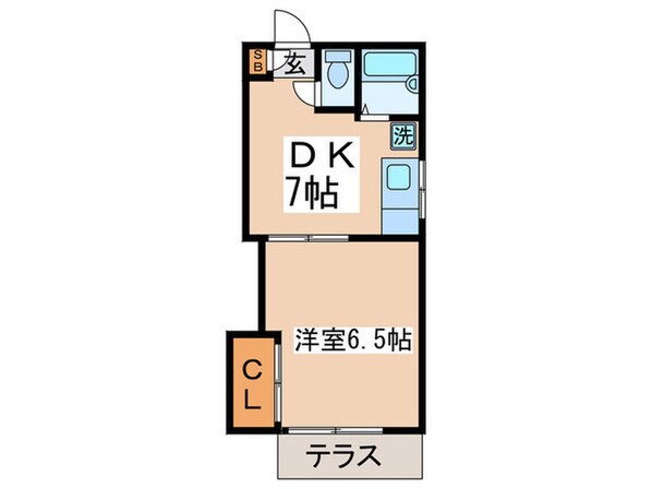 ルピナスハイムの物件間取画像